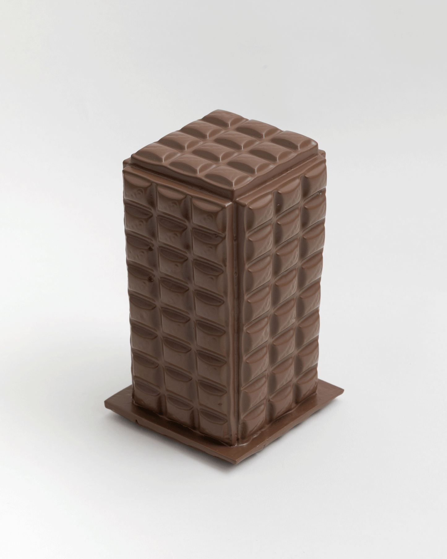 Milk Chocolate Aluminium Vase